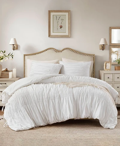 510 Design Mia Ruched 3-Pc. Comforter Set, King