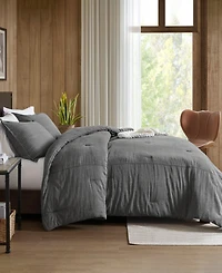 Woolrich Mckenzie Twill Washed 3-Pc. Comforter Set, Full/Queen