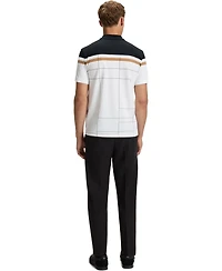 Boss by Hugo Men's Quick-Dry Stretch Cotton Slim-Fit Polo Shirt