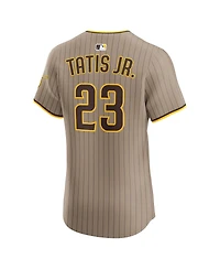 Nike Men's Fernando Tatis Jr. Sand San Diego Padres Alternate Elite Jersey
