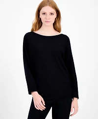 Jm Collection Women's Boat-Neck Dolman-Sleeve Sweater, Macy's Exclusive