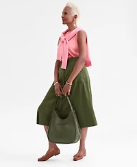 Style & Co Women's Mid-Rise Utility Midi Skirt, Macy's Exclusive