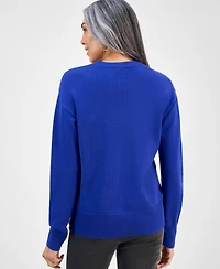 Style & Co Women's Henley Sweater, Macy's Exclusive
