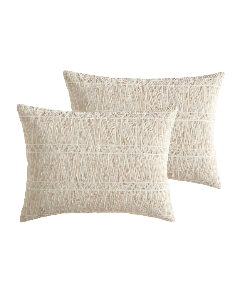 Hallmart Collectibles Wells Geometric 9-Pc. Comforter Set, King