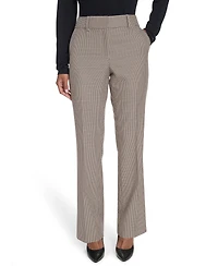 Tommy Hilfiger Women's Houndstooth Bootcut Trousers