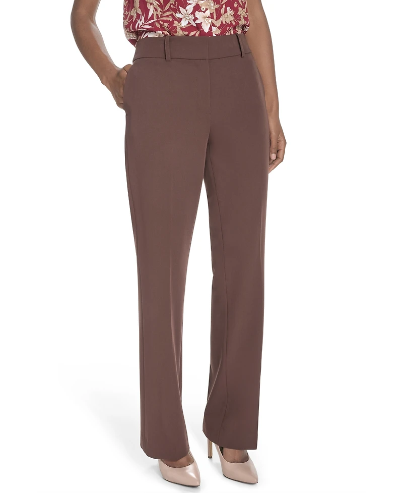 Tommy Hilfiger Women's Sutton Solid Bootcut Trousers
