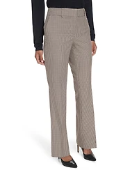 Tommy Hilfiger Women's Houndstooth Bootcut Trousers