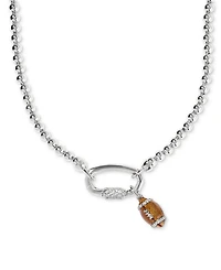 Kendra Scott Football Metal Strand Necklace, 17"