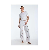 The Noli Shop Women's Kaia Pearl High Rise Jean