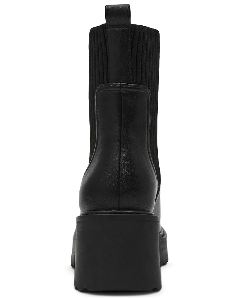 Dv Dolce Vita Women's Zepplin Lug Sole Chelsea Booties