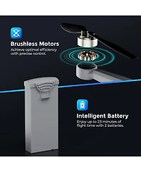 Contixo F23 Gps Drone with Hd Camera, 4.3" Screen Remote, 2 x 23 Min Flight, Follow Me, Waypoint, Orbit & Selfie Modes