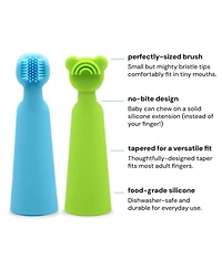 oogiebear Baby Fingerbrush tongue scraper