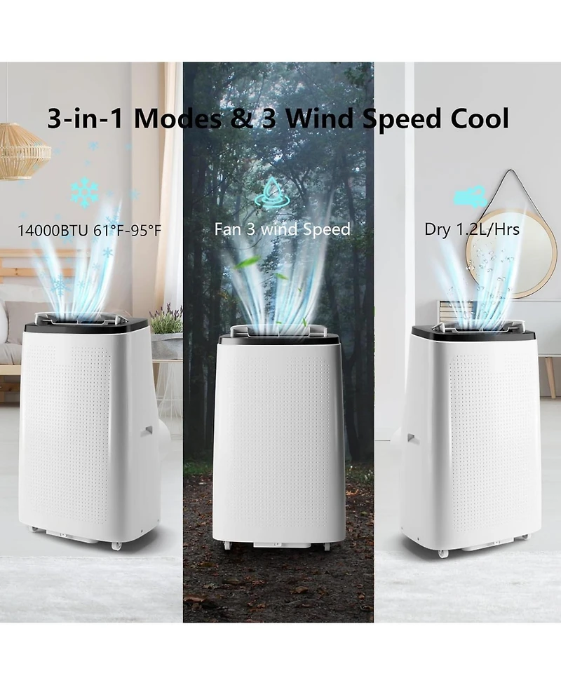 gaomon 14,000 Btu Portable Air Conditioner