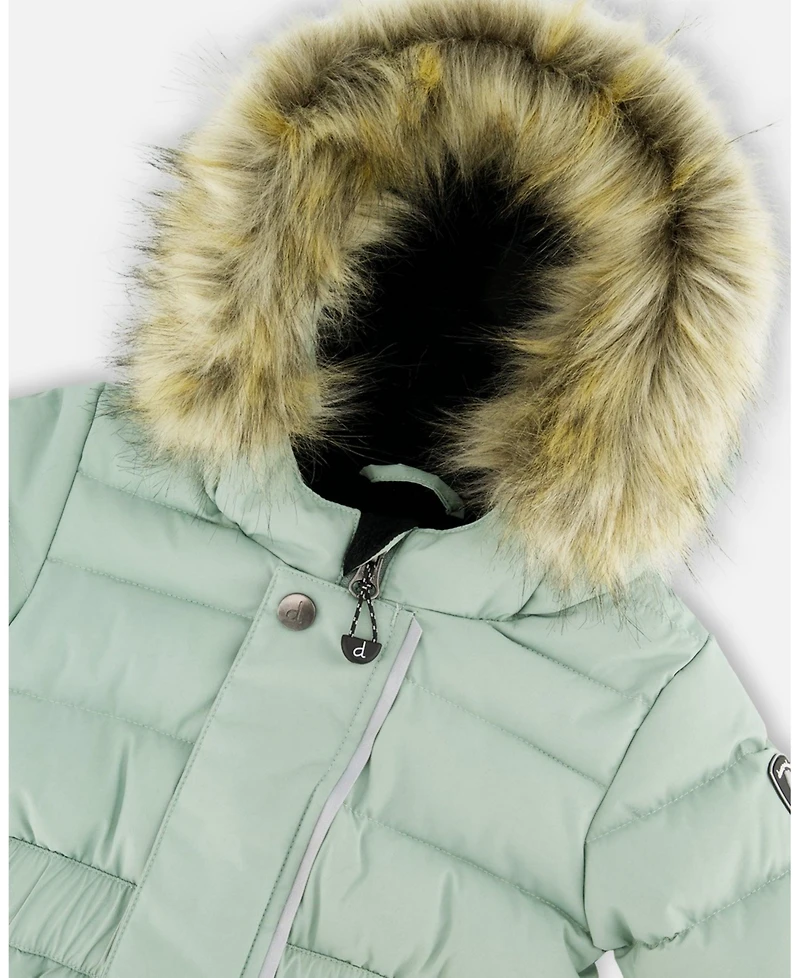 Deux par Baby Boy One-Piece Original Puffy Snowsuit Sage Green - Baby|Toddler