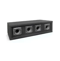 Pyle-Pro 300 Watt 4 Way Dj Speaker System with Four 3 Inch Horn Piezo Tweeters Full Range Audio Black Carpeted Finish