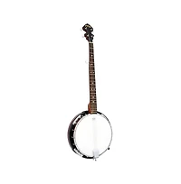 Pyle 5-String Banjo with White Jade Tune Pegs & Rosewood Fretboard