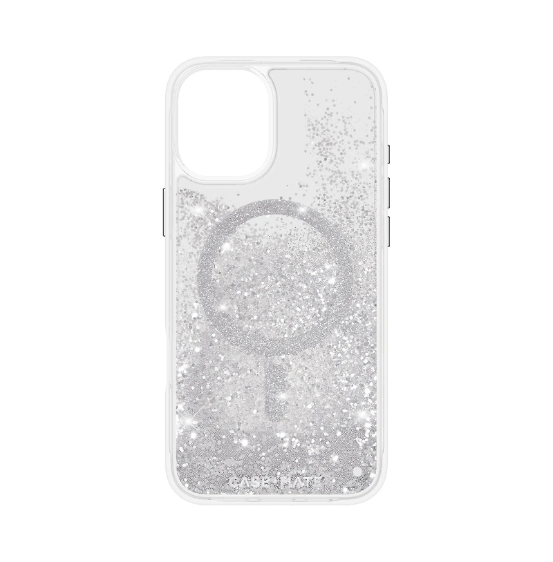 Case-Mate Waterfall Case for Apple iPhone 16 Plus-Silver