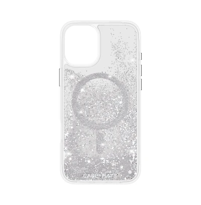 Case-Mate Waterfall Case for Apple iPhone 16 Plus-Silver