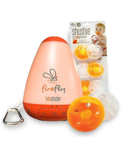 BabyShusher Shusher Firefly by Babyshusher & 6 Pack of Shushie Bundle