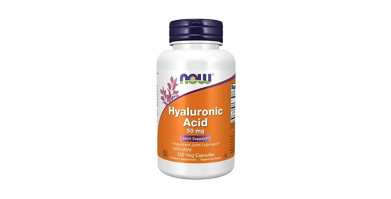 Now Foods Hyaluronic Acid with Msm ,120 Veg Caps