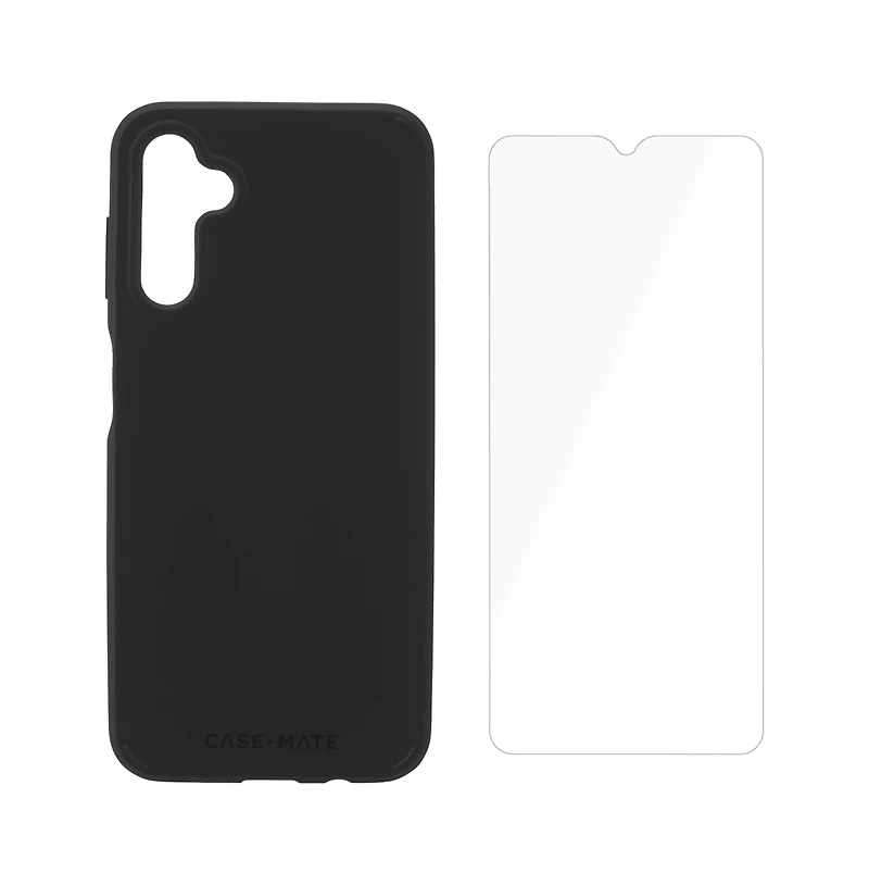 Case-Mate Protection Pack Tough Case and Glass Screen Protector for Samsung Galaxy A14