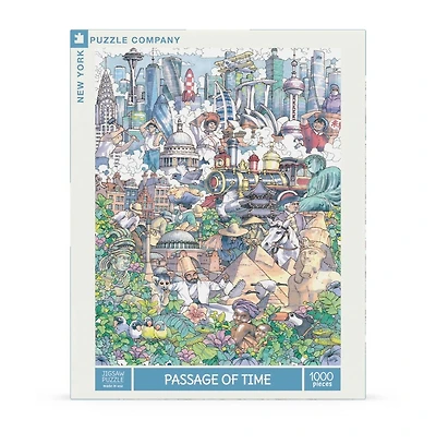 New York Puzzle Company Passage of Time 1000 Piece Puzzle