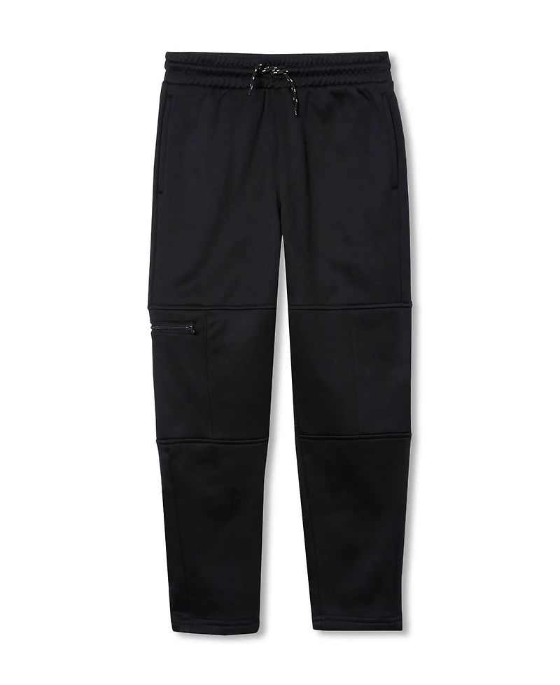 Lands' End Boys Basic Iron Knee Fleece Joggers