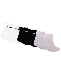Nike Little Girls 6-Pack Lettuce Ankle Socks