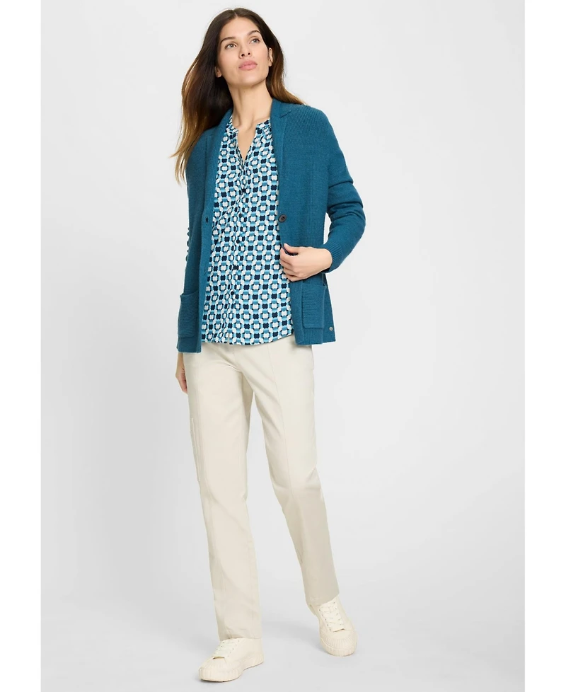 Olsen Women's Sweater Blazer Cardigan