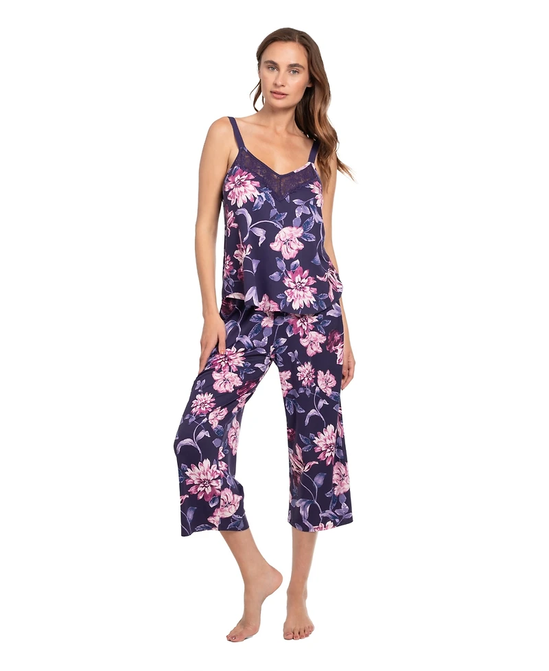 Linea Donatella Women's 2-Piece Knit Cami and Pant Set