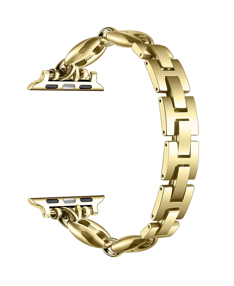 Posh Tech Poppy Stainless Steel Link Band for Apple Watch