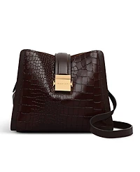 Radley London Sloane Mews Faux Croc Small Zip Top Crossbody Bag