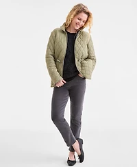 Style & Co Women's Chenille Crewneck Cable-Knit Sweater, Macy's Exclusive