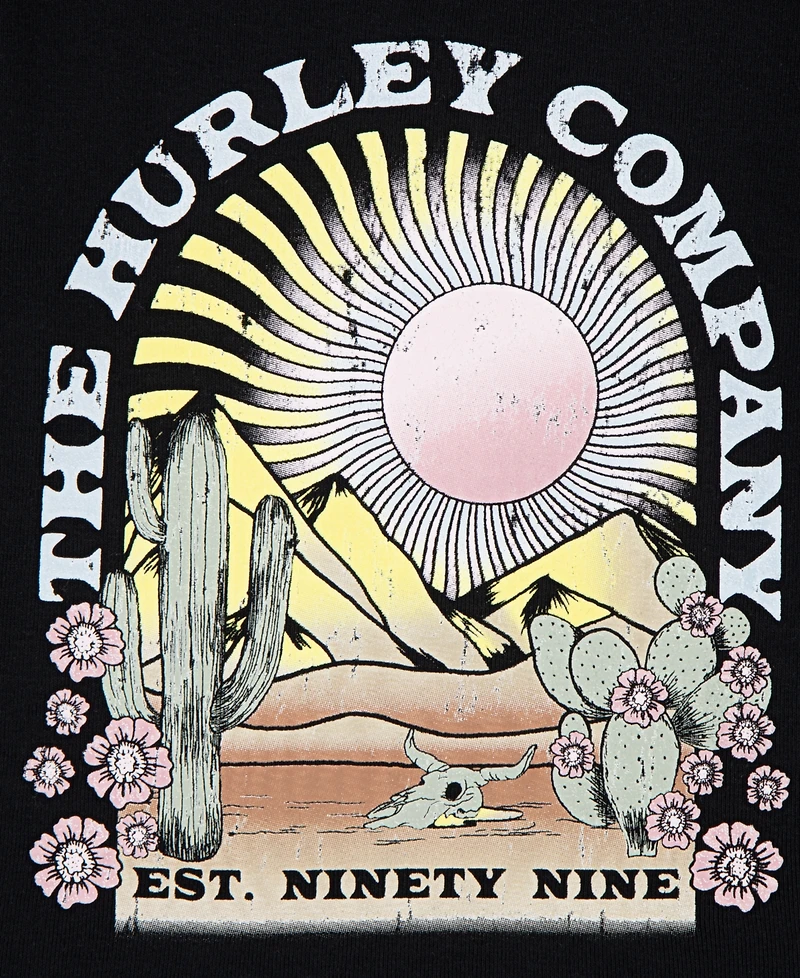 Hurley Big Girls Sun Valley T-Shirt