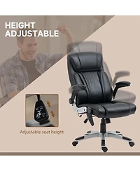 Vinsetto Executive Office Chair with Vibration Massage, Heating