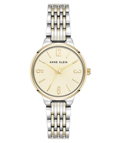 Anne Klein Women's Quartz Two-Tone Metal Alloy Watch, 30mm