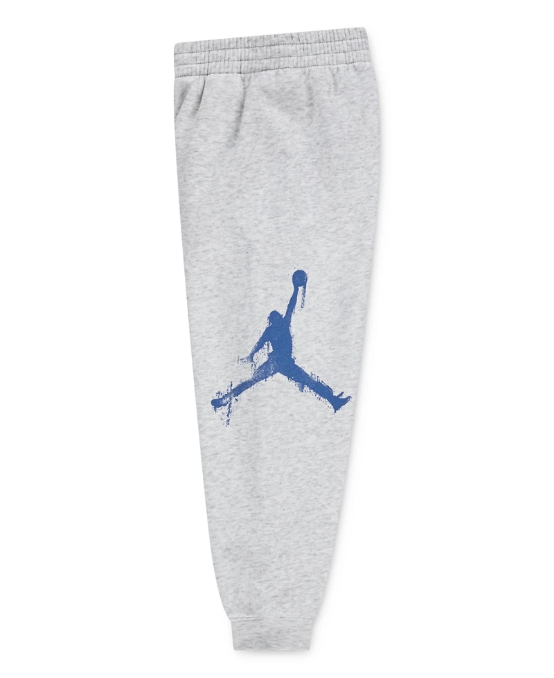 Jordan Little Boys 2-Piece Most Value Player Jumpman Fleece Pullover Hoodie and Pants Set