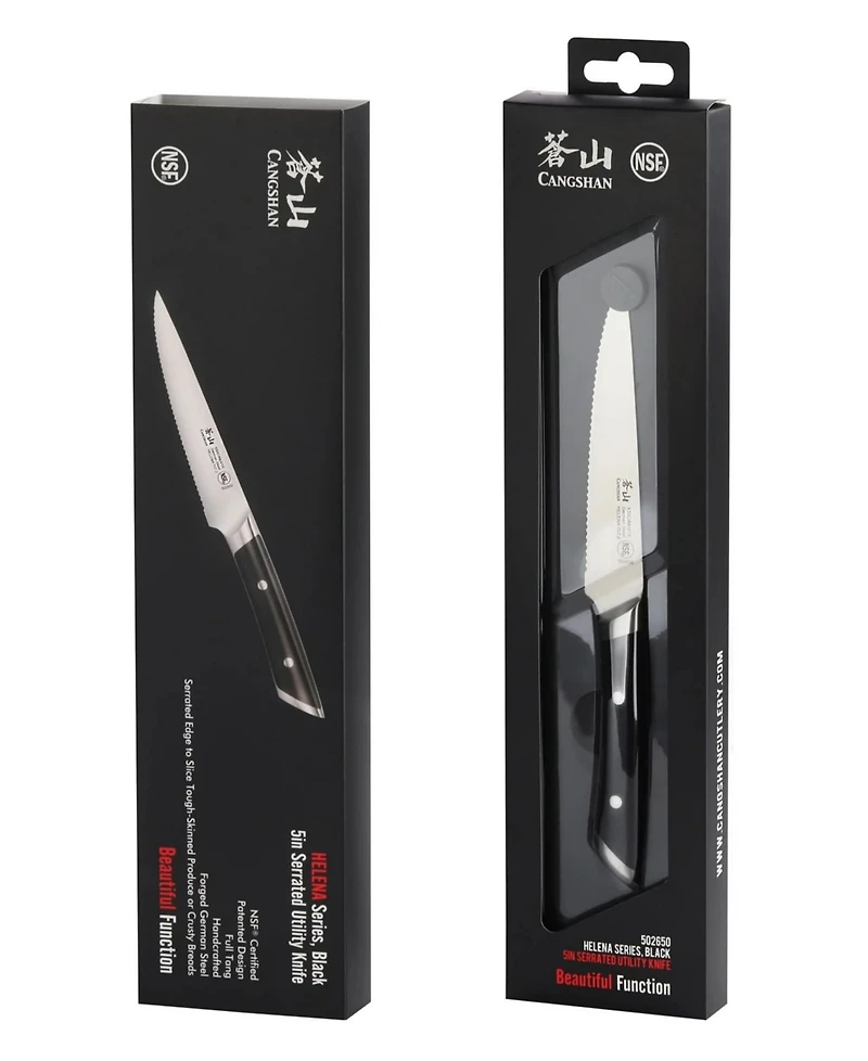 Cangshan Helena Series 5" Serrated Utility Knife