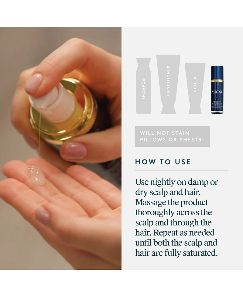 Virtue Overnight Scalp & Hair Elixir