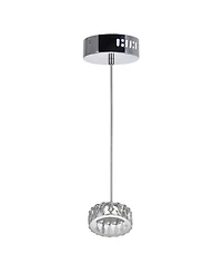 Cwi Lighting 4" Metal Milan Led Mini Pendant