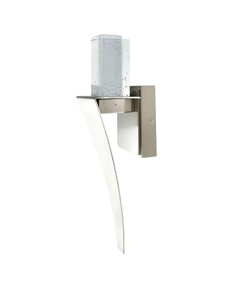 Cwi Lighting 16" Metal Catania Led Integrated Wall Light