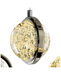 Cwi Lighting 8" Metal Salvador Led Integrated Pendant