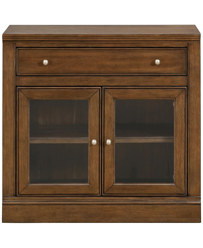 Furniture 31" Wooden Amren 2 Door Base with Drawer