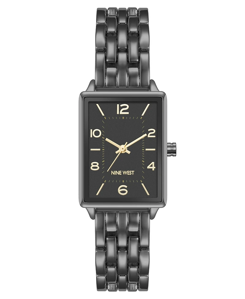 Anne Klein Women's Quartz Casual Gray Metal Alloy Watch, 23mm
