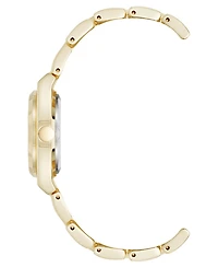 Anne Klein Women's Quartz Minimalist Gold-Tone Metal Alloy Watch