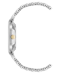 Anne Klein Women's Quartz Contemporary Silver-Tone Metal Alloy Watch, 35mm