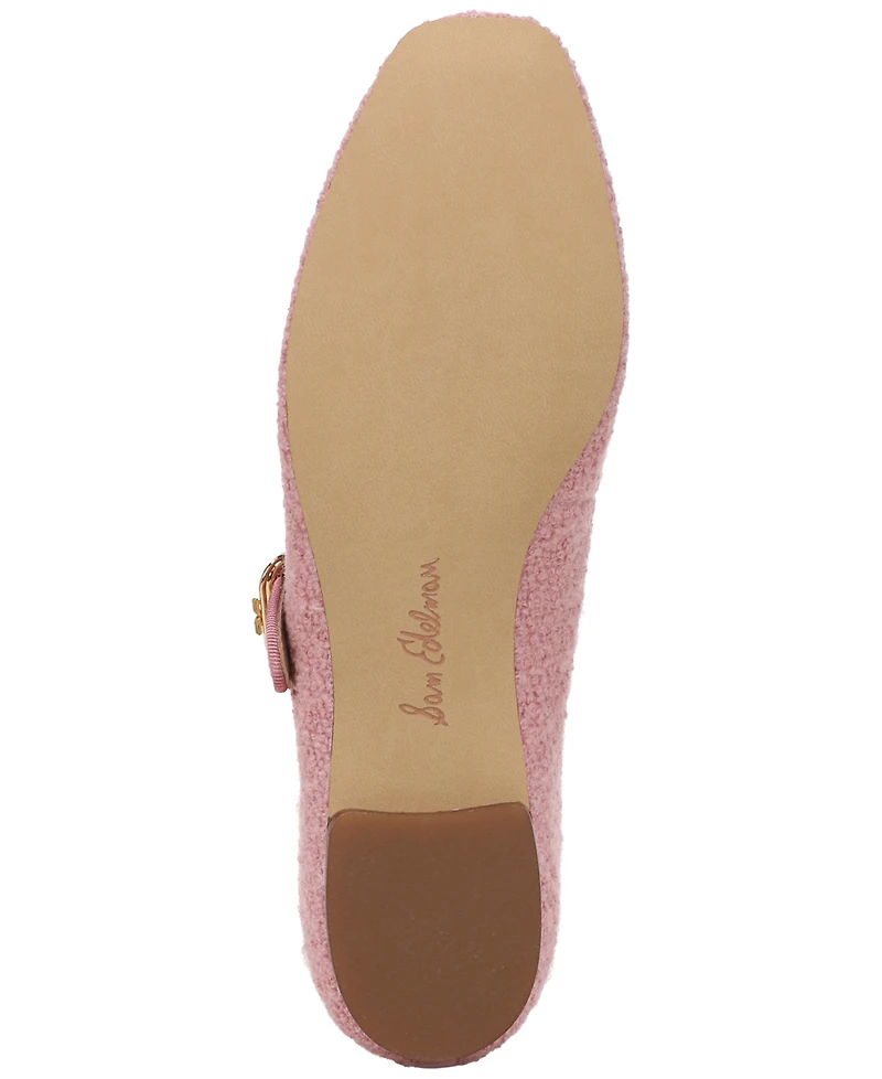 Sam Edelman Women's Michaela Buckled Mary Jane Flats