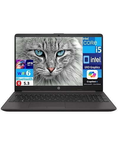 Hp 250 G9 School Laptop (Intel i5-1235U 10-Core, 32GB Ram, 512GB Ssd, Intel Uhd, 15.6" 60 Hz Full Hd (1920x1080),Bt, Dark Ash Silver