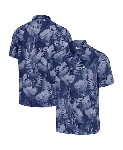 Tommy Bahama Men's Blue Penn State Nittany Lions Coast Nuevo Fronds Button-Up Shirt