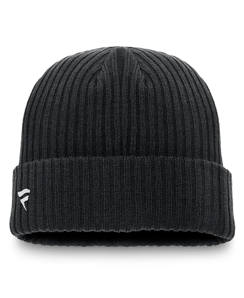 Fanatics Men's Black Los Angeles Kings Component Cuffed Knit Hat